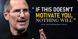 If This Doesn’t Motivate YOU, nothing will | STEVE JOBS