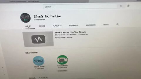 Introducing Ethan’s Journal Live!