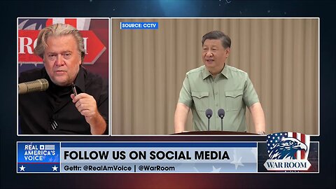 Bannon: “The Chinese Communist Party Is Both At Chemical Warfare And Biological Warfare Against US”