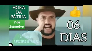 SÓ FALTAM 6 DIAS PRA 07 DE SETEMBRO O DIA DA NOVA INDEPENDÊNCIA