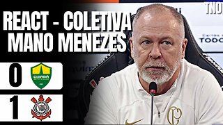 COLETIVA MANO MENEZES (CUIABA 0 X 1 CORINTHIANS | BRASILEIRÃO | 29ª RODADA)