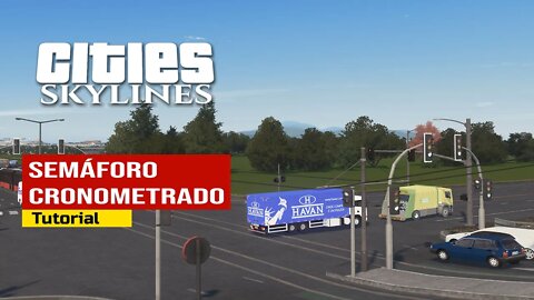 Tutorial /Dica: Usando o semáforo cronometrado no Cities Skylines.