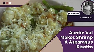 Risotto Recipe with Shrimp and Asparagus