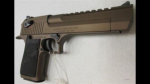 Beautiful Desert Eagle 50 cal. Vs Milk Jug.