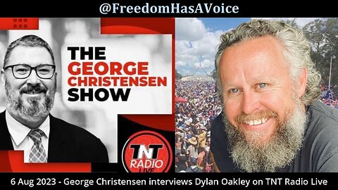 George Christensen Interviews Dylan Oakley on TNT Radio Live - 6 Aug 2023