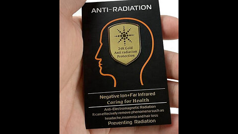 defend yourself from emf radiation with EMFDEFENSE™ Negative Ions Sticker