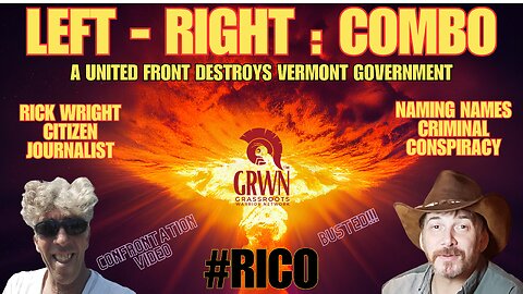 #1.RICO - RICK v STUART HURD & Town of Bennington Crimes