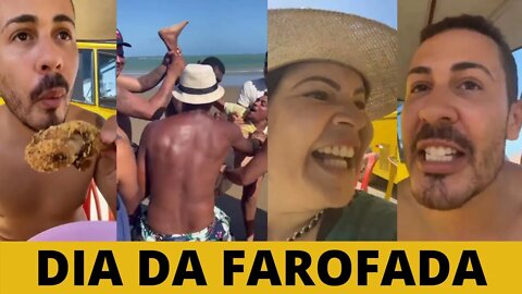 CARLINHOS MAIA Chega à PRAIA Para a FAROFADA Com a SUA TURMA da VILA DIVERSÃO E TRETA Neste DIA