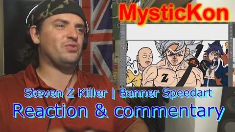 GF17: Reaction & commentary MysticKon speedart Steven Z Killer | Banner