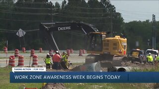 FDOT reminds drivers to pay attention during Work Zone Awareness Week