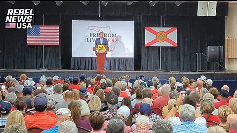 Gov Ron DeSantis Thanks Biden For Campaigning Against Him In Florida