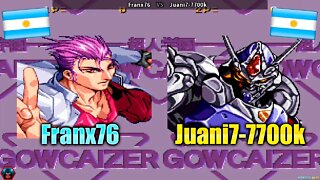 Voltage Fighter: Gowcaizer (Franx76 Vs. Juani7-7700k) [Argentina Vs. Argentina]