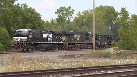 Norfolk Southern Rock Train from Berea, Ohio September 3, 2022
