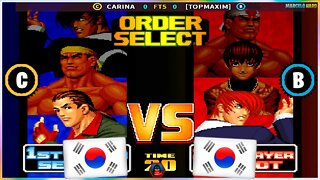 The King of Fighters '98 (CARINA Vs. [TOPMAXIM]) [South Korea Vs. South Korea]