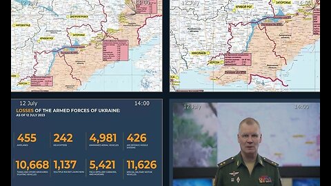 12.07.23 ⚡️Russian Defence Ministry report on the progress of the deNAZIficationMilitaryQperationZ