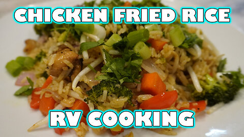 Restaurant Worthy Chicken Fried Rice - Cooking In An RV
