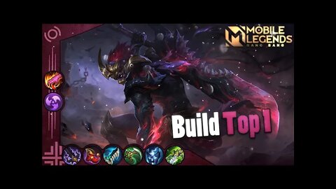 JOGUEI COM O HERÓI QUE MAIS FALO MAL COM A BUILD DO TOP 1 | MLBB