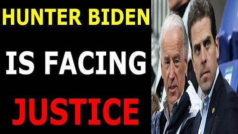 HUNTER BIDEN IS JUST ABOUT TO FACE JUSTICE TODAY UPDATE - TRUMP NEWS
