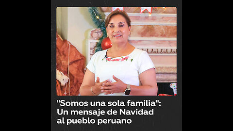 Dina Boluarte llama “familia” al pueblo peruano tras ola de críticas