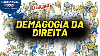 A direita está usando argumentos da esquerda acerca da vacinação | Momentos