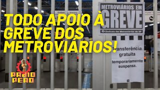 Metroviários de São Paulo em greve - Rádio Peão nº 166