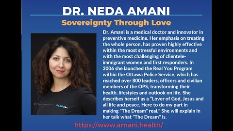 Dr. Neda Amani - Sovereignty Through Love
