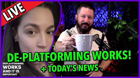 C&N 012 ☕ De-Platforming Works #aoc 🔥 Why Tucker Is Gone + News of The Day ☕ 🔥 #AI #Tucker