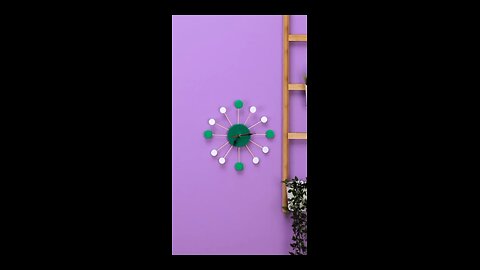 Wall clock form wastage