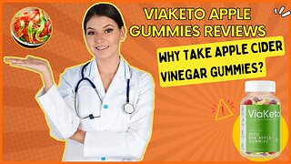 ViaKeto Apple Gummies Reviews (BEWARE!) Why Take Apple Cider Vinegar Gummies?