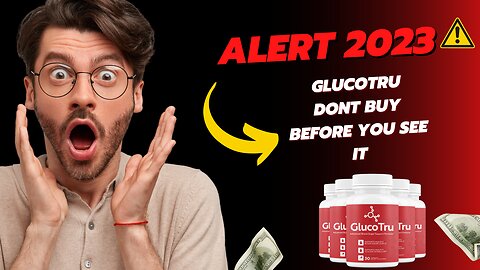GLUCOTRU REVIEW ⚠️ GLUCOTRU SUPPLEMENT- REALLY WORK? - ⚠️[[BLOOD SUGAR]] ⚠️ [glucotru] 2023 Reviews