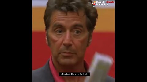 Al Pacino Any Given Sunday Inch By Inch Motivational Speech 1080p #shorts #short