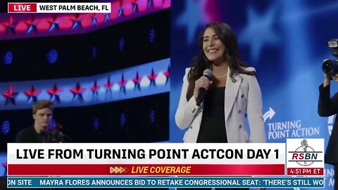 Amazing Young Lady! Anna Paulina Luna at Turning Point Action Conference - Day One - 7/15/23
