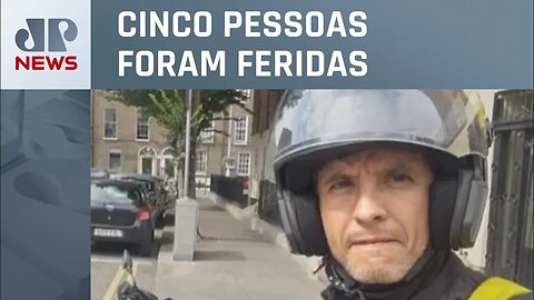 Brasileiro se torna herói ao deter agressor com faca em escola na Irlanda