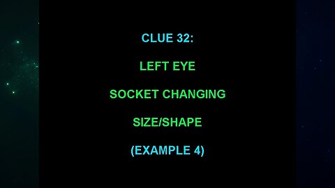 Clue 32 (The "Alien Interview" Video Analysis 2013/2014/2015)