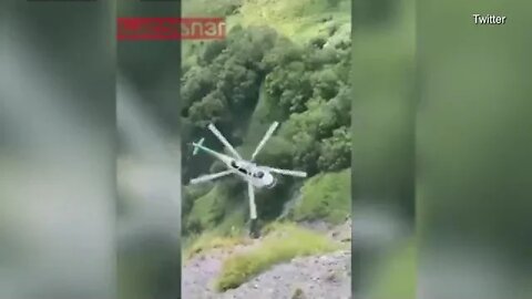 helicopter crashes rescuing para gliders in Georgia SUBSCRIBE NOW LATEST UPDATES