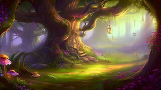 Fantasy Music | Enchanted Forest Ambience with Bird Sounds | Fairy Woods