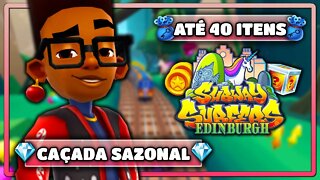 Subway Surfers Edimburgo | Caçada Sazonal até 40 Itens