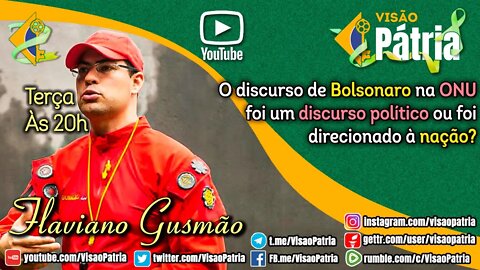 O discurso de Bolsonaro na ONU foi um discurso político ou foi direcionado à nação?