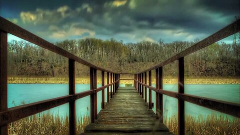 Beachfront B Roll Dock HDR Time Lapse Free to Use HD Stock Video Footage