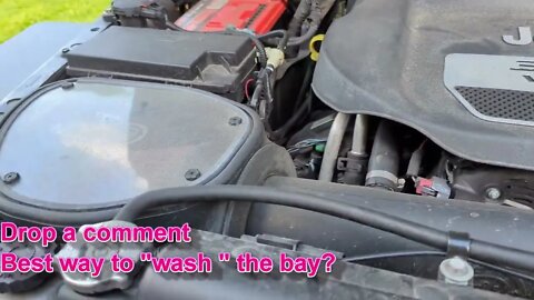 3.6VVT Motor Bay - Short Video -Best Way To Clean the eng bay? - Drop a comment