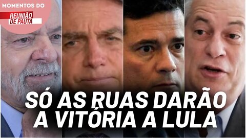 A redução da vantagem de Lula sobre Bolsonaro nas pesquisas | Momentos do Reunião de Pauta