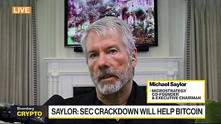 Michael Saylor: "When the SEC is done there will only be Bitcoin & a few other Proof Of Work coins!"