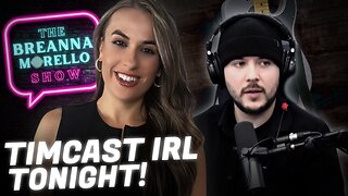 BEHIND THE SCENES | Breanna Morello Joins Timcast IRL Tonight!