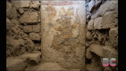 ‘Unprecedented’ 1,300-year-old murals shed light on life in ancient Peru