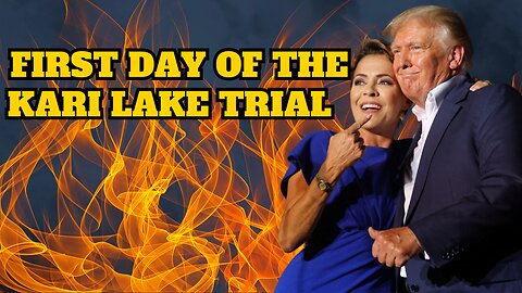 Day 1 of the Kari Lake Trial for Record Denied Request | SUPRISE GUEST!!!