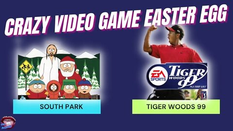 Tiger Woods 99 & South Park - A Crazy Video Game Easter Egg