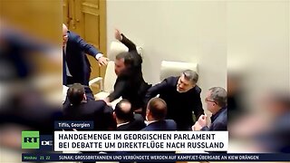 Georgien: Schlagabtausch im Parlament