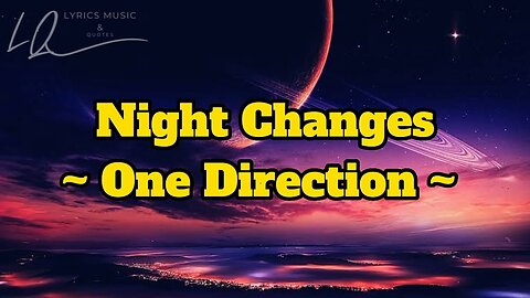 Night Changes - One Direction (Cover Lyrics by Kyson Facer)