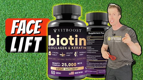 Can it fix my face? Vitboost Biotin, Collagen, & Keratin Supplement Review
