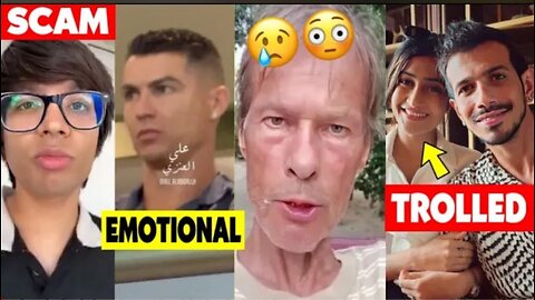 Another Male Foreigner's Shocking News in India!, Ronaldo Emotional...Sourav Joshi on Scams, Ambani